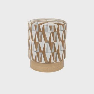 Housecraft Living Ziggy Poef| Kruk - Beige