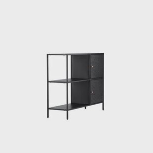 Fjôrd - Dressoir Zwart 100cm - Metaal - Salta Fjôrd - Dressoir Zwart 100cm - Metaal - Salta