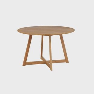 Fjôrd - Eettafel Naturel Ø120cm - MDF - Yakidon