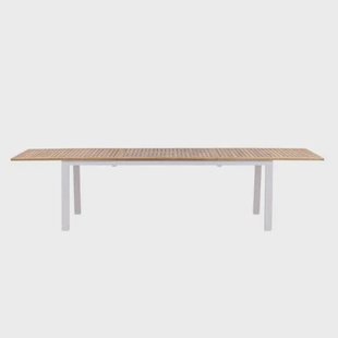 Fjôrd - Eettafel Wit 224|324cm - Teakhout - Panama Fjôrd - Eettafel Wit 224|324cm - Teakhout - Panama