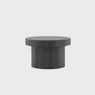 Fjôrd - Salontafel Zwart Ø80cm - Mdf - Malung Fjôrd - Salontafel Zwart Ø80cm - Mdf - Malung
