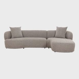 House Nordic - Chaise Longue Bank Rechts - Bruin - Kingston