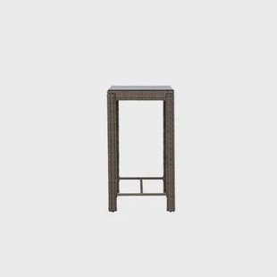 Fjôrd - Outdoor Bartafel Grijs 100cm - Wicker