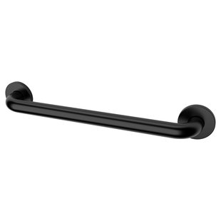 Haceka Kosmos Comfort Wall Grip Curved Matt Black 45cm Haceka Kosmos Comfort Wall Grip Curved Matt Black 45cm