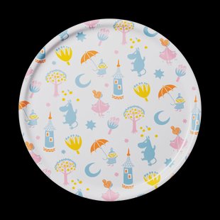 Moomin Arabia Party Moomin dienblad Ø35 cm