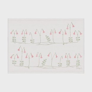 Ekelund Linneväveri Linnea placemat 35x48 cm Roze