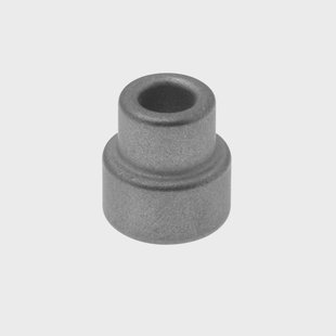 Daily Customs Simple Bead Plain Titanium, zilver