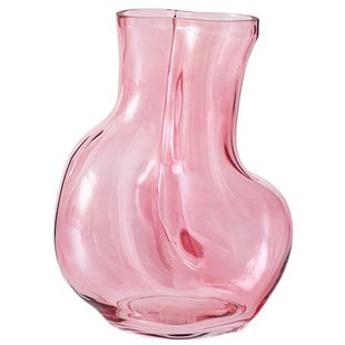 HKliving Gleam Glass Vaas H22 Rose HKliving Gleam Glass Vaas H22 Rose