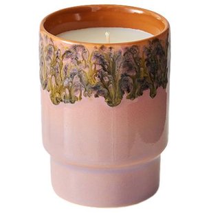 HKliving 70&#039;s Ceramic Geurkaars&Oslash;7 Miami