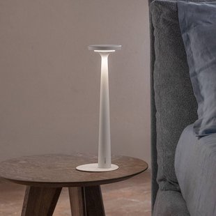 Karman LED tafellamp Papiria, mat wit, CCT