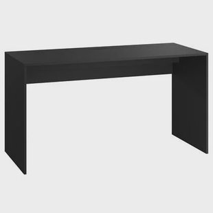 Meubella - Bureau Nyon - Zwart - 140 cm