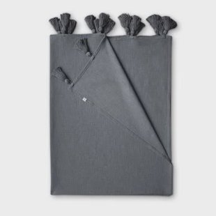 Walra - Plaid Funny Frays - 130x170 - Antraciet