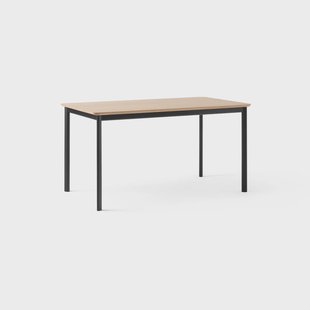 &Tradition Drip HW115 eettafel 83x143 cm Black frame-clear lacq. oak &Tradition Drip HW115 eettafel 83x143 cm Black frame-clear lacq. oak