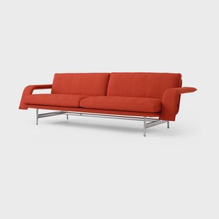 &Tradition Meantime AV31 3-zits bank Pol. aluminium-Fiord 0571