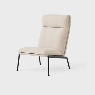 &Tradition Muno LN16 High back loungefauteuil Warm black-Cifrado 0221