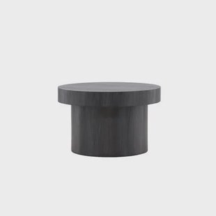 Rebellenclub Medle Salontafel - ø80 cm - Zwart