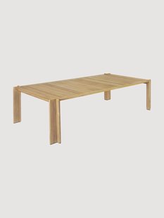 Tuintafel Atmosfera van teakhout, in verschillende formaten