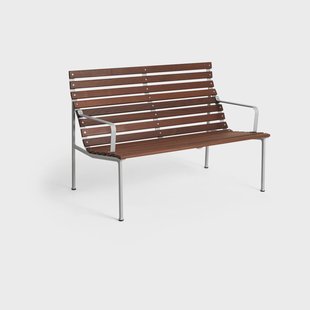 HAY Traverse Lounge bank met armleuningen Oiled ash