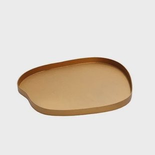 Vase The World - Bariri S gold L35 x B30 x H2 cm