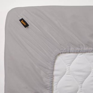 Superieur - Hoeslaken - Katoen - Grijs - 140x200cm