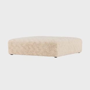 Nest living Erla Vierkante Poef Schapenvacht - Beige Nest living Erla Vierkante Poef Schapenvacht - Beige