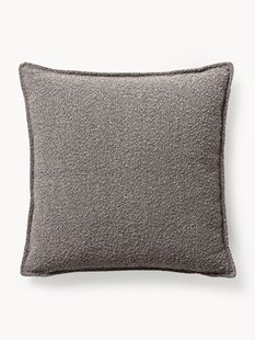 Groot boucl&eacute; bankkussen Lennon, 70 x 70 cm