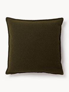 Groot boucl&eacute; bankkussen Lennon, 70 x 70 cm