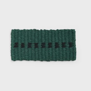 HAY Coco Dot deurmat Dark green-black
