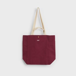 HAY Everyday Tote Bag tas Burgundy