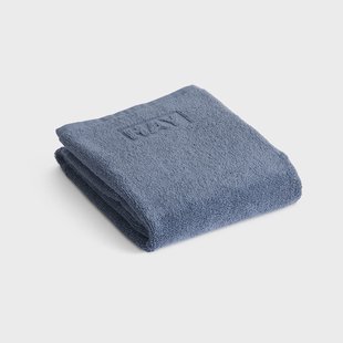 HAY Mono handdoek 50x90 cm Steel blue HAY Mono handdoek 50x90 cm Steel blue