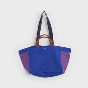 HAY Weekend Bag Organic tas S Electric blue multi