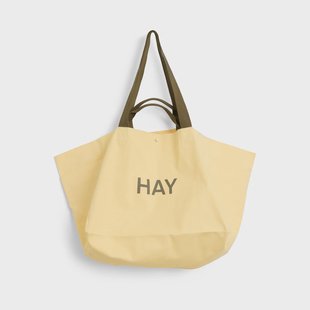 HAY Weekend Bag Organic tas L Soft yellow HAY Weekend Bag Organic tas L Soft yellow