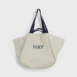 HAY Weekend Bag Organic tas L Grey