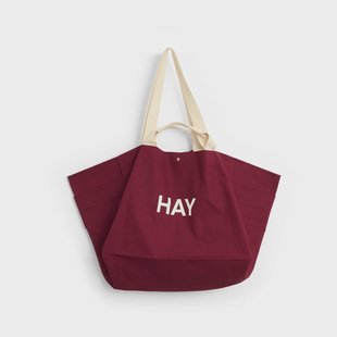 HAY Weekend Bag Organic tas L Burgundy
