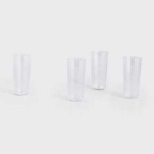 HAY Angle drinkglas 4-pack Tall 13 cm