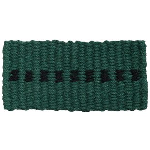 Hay Coco Deurmat Dot 40x80 Dark Green/Black