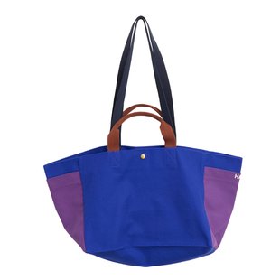 Hay Weekend Organic Tas S Electric Blue Multi