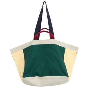 Hay Weekend Organic Tas M Dark Green Multi