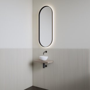 Fonteinset | BWS Leto | Planchet Taupe | Waskom Mat Wit