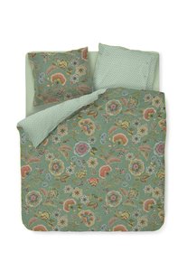 Pip Studio Dekbedovertrekset Matata Groen 260x200/220cm