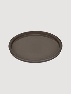 Porseleinen dinerborden Dune met reactief glazuur, 2-delig