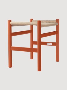 Kruk CH53 met handgevlochten zitvlak