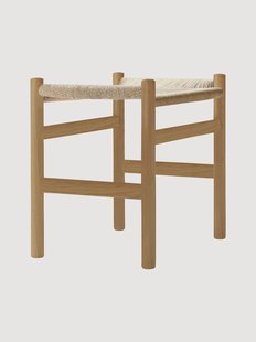 Kruk CH53 met handgevlochten zitvlak