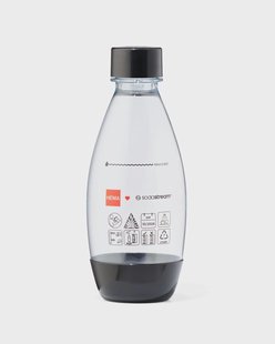 SodaStream kunststof fles 0.5L zwart