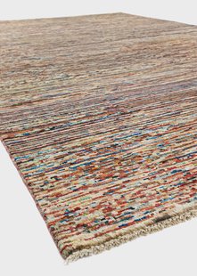MOMO Rugs - Unique Ziegler Stripe Vloerkleed 10971 | Handgeknoopt uit Afghanistan -