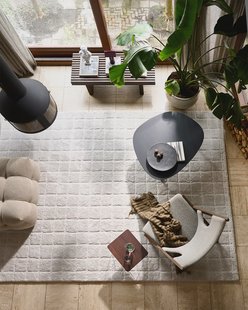 Vtwonen - vloerkleed Blocks - Warm White - -