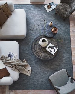 Vtwonen - vloerkleed Nature Cord - Antraciet Mele - -