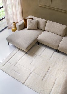 MOMO Rugs Natural Weaves - Vloerkleed MOMO Rugs Marini White -