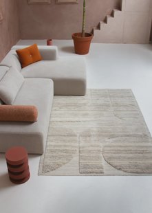 MOMO Rugs Natural Weaves - Vloerkleed MOMO Rugs Scala Beige cream -