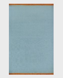 Finarte - Vloerkleed Harmony Wool Rug Light Blue - 170x240 cm
